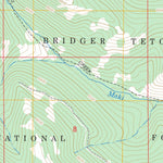 US Forest Service - Topo Maki Creek, WY FSTopo Legacy digital map