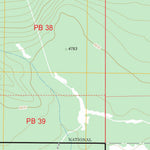 US Forest Service - Topo Maklaks Crater, OR FSTopo Legacy digital map