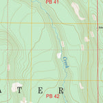 US Forest Service - Topo Maklaks Crater, OR FSTopo Legacy digital map
