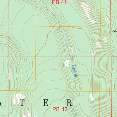 US Forest Service - Topo Maklaks Crater, OR FSTopo Legacy digital map