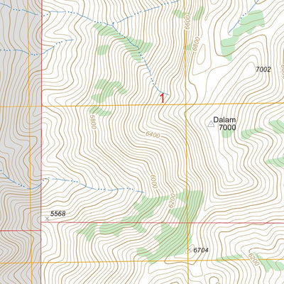 US Forest Service - Topo Malad City East, ID FSTopo Legacy digital map