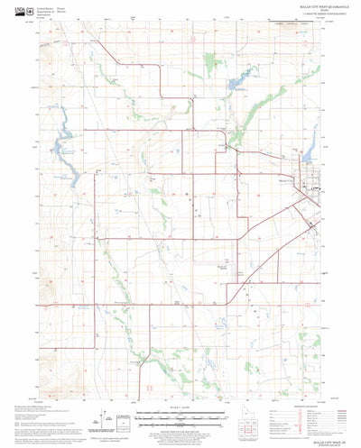 US Forest Service - Topo Malad City West, ID FSTopo Legacy digital map