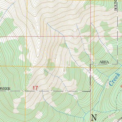 US Forest Service - Topo Mallard Peak, ID FSTopo Legacy digital map