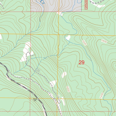 US Forest Service - Topo Mallardy Ridge, WA FSTopo Legacy digital map