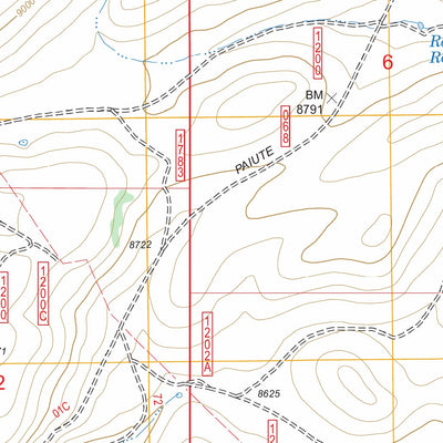 US Forest Service - Topo Malmsten Peak, UT FSTopo Legacy digital map