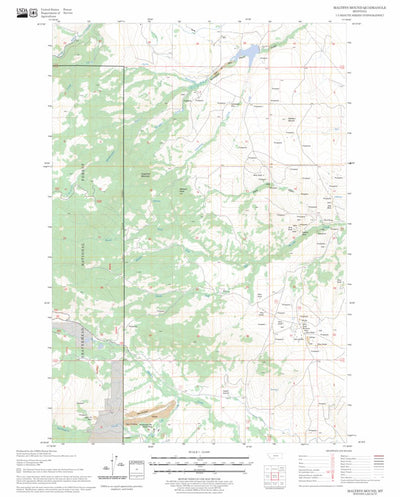 US Forest Service - Topo Maltbys Mound, MT FSTopo Legacy digital map