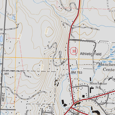 US Forest Service - Topo Manchester, VT FSTopo Legacy digital map