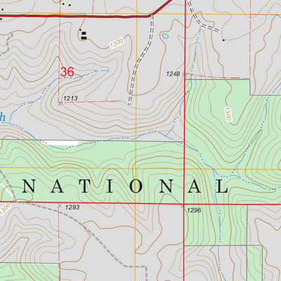 US Forest Service - Topo Manes, MO FSTopo Legacy digital map
