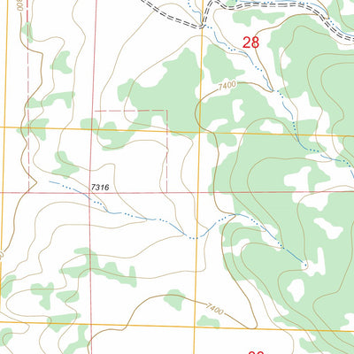 US Forest Service - Topo Mangas, NM FSTopo Legacy digital map