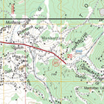 US Forest Service - Topo Manhattan, NV FSTopo Legacy digital map
