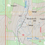 US Forest Service - Topo Manhead Mountain, MT FSTopo Legacy digital map