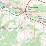 US Forest Service - Topo Manila, UT - WY FSTopo Legacy digital map