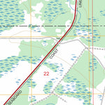 US Forest Service - Topo Manning, FL FSTopo Legacy digital map