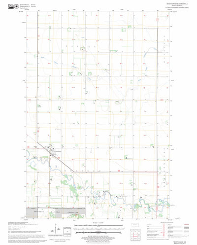 US Forest Service - Topo Mantador, ND FSTopo Legacy digital map