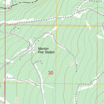 US Forest Service - Topo Manton, CA FSTopo Legacy digital map