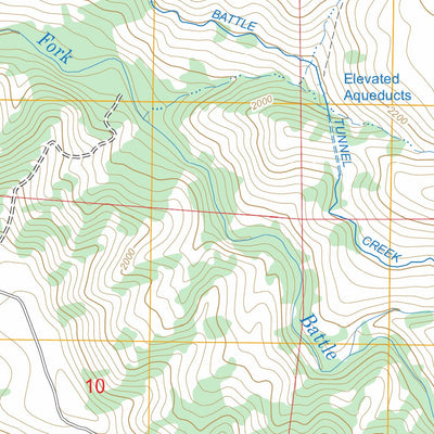 US Forest Service - Topo Manton, CA FSTopo Legacy digital map