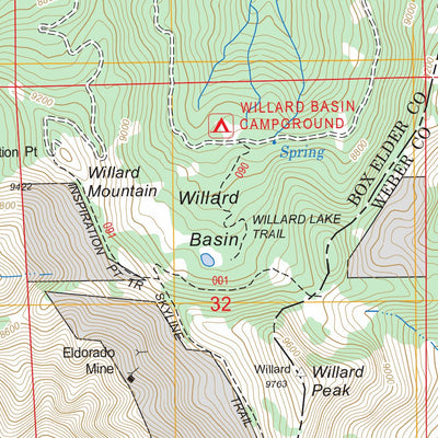 US Forest Service - Topo Mantua, UT FSTopo Legacy digital map