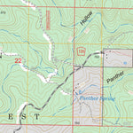 US Forest Service - Topo Many Springs, MO FSTopo Legacy digital map