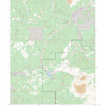 US Forest Service - Topo Manzanita Lake, CA FSTopo Legacy digital map