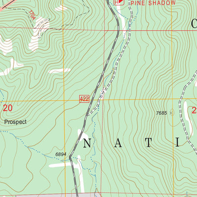 US Forest Service - Topo Manzano Peak, NM FSTopo Legacy digital map