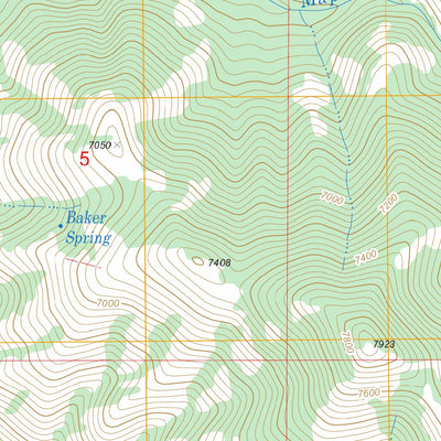 US Forest Service - Topo Mapleton, ID - UT FSTopo Legacy digital map