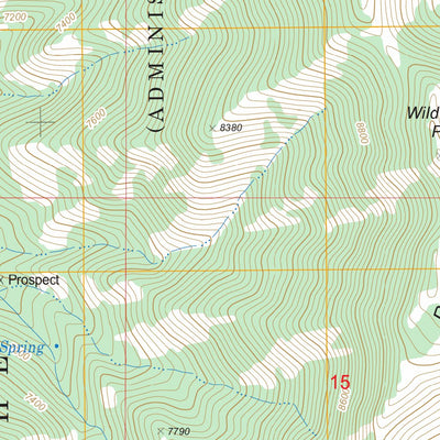 US Forest Service - Topo Mapleton, ID - UT FSTopo Legacy digital map