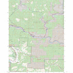 US Forest Service - Topo Mapleton, OR FSTopo Legacy digital map