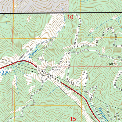 US Forest Service - Topo Mapleton, OR FSTopo Legacy digital map