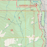 US Forest Service - Topo Marble, CO FSTopo Legacy digital map