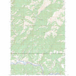 US Forest Service - Topo Marble Creek, ID FSTopo Legacy digital map