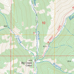 US Forest Service - Topo Marble Creek, ID FSTopo Legacy digital map