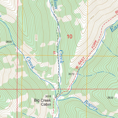 US Forest Service - Topo Marble Creek, ID FSTopo Legacy digital map