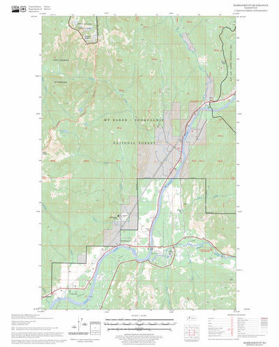 US Forest Service - Topo Marblemount, WA FSTopo Legacy digital map