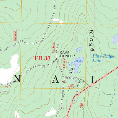 US Forest Service - Topo Marion Forks, OR FSTopo Legacy digital map