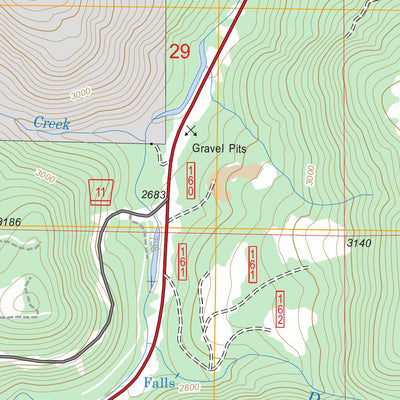 US Forest Service - Topo Marion Forks, OR FSTopo Legacy digital map