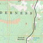 US Forest Service - Topo Marion Lake, OR FSTopo Legacy digital map