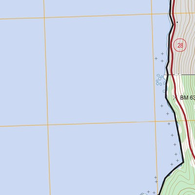 US Forest Service - Topo Marlette Lake, NV - CA FSTopo Legacy digital map