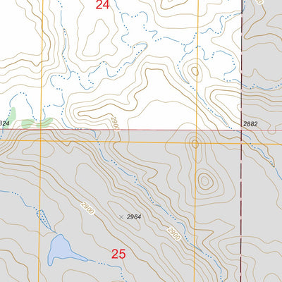 US Forest Service - Topo Marmarth SE, ND FSTopo Legacy digital map