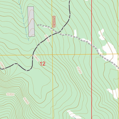 US Forest Service - Topo Marmot Peak, CO FSTopo Legacy digital map