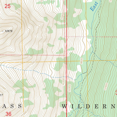 US Forest Service - Topo Maroon Bells, CO FSTopo Legacy digital map