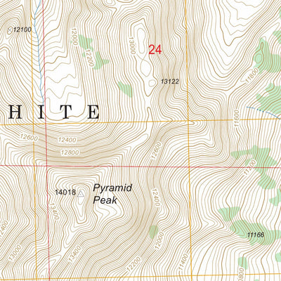 US Forest Service - Topo Maroon Bells, CO FSTopo Legacy digital map