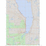 US Forest Service - Topo Marshall Creek, MI FSTopo Legacy digital map