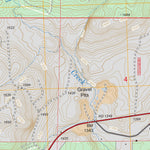 US Forest Service - Topo Marshall Creek, MI FSTopo Legacy digital map