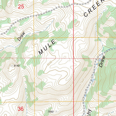 US Forest Service - Topo Marshall, WY FSTopo Legacy digital map