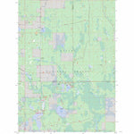 US Forest Service - Topo Marten Lake, MI FSTopo Legacy digital map