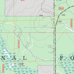 US Forest Service - Topo Marten Lake, MI FSTopo Legacy digital map