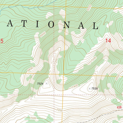US Forest Service - Topo Martin Peak, WA FSTopo Legacy digital map