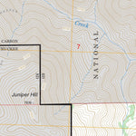 US Forest Service - Topo Martis Peak, CA - NV FSTopo Legacy digital map