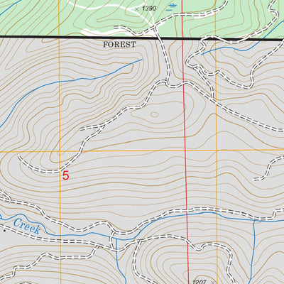 US Forest Service - Topo Marys Peak, OR FSTopo Legacy digital map