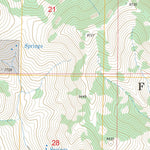 US Forest Service - Topo Marys River Basin NE, NV FSTopo Legacy digital map